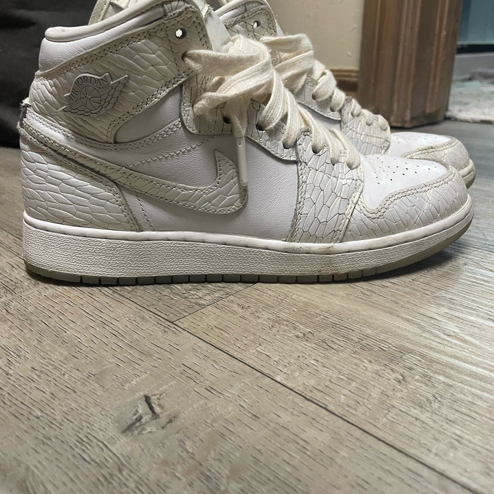 Nike White Mid-Top Sneakers
